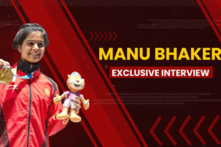 indian shooting queen manu bhaker exclusive interview with etv bharat