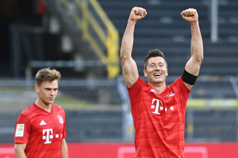 WATCH: Lewandowski hits brace as Bayern Munich thrash Fortuna Dusseldorf 5-0