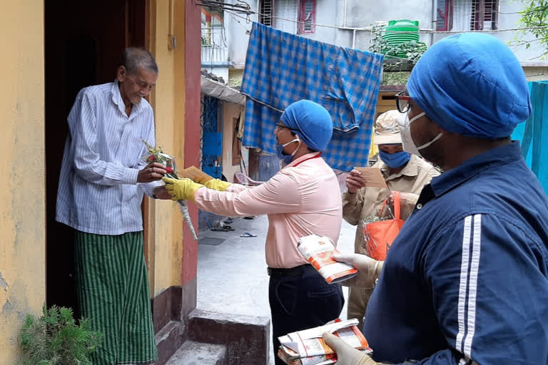 পোস্ট কার্ডকে গ্রিটিংস কার্ড হিসেবে ব্যবহার শিলিগুড়িতে