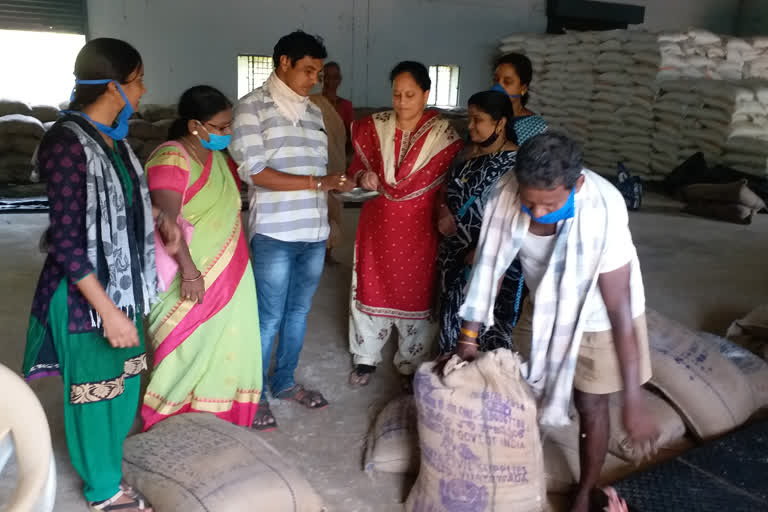 women welfare cdpo statement on anganvadi rice transport