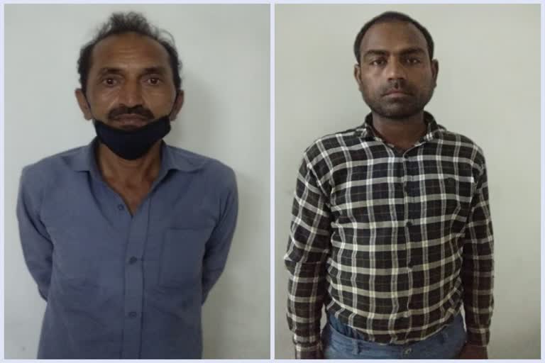 delhi police special staff team arrested two criminal