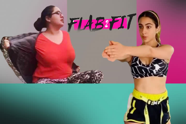 Sara Ali Khan shares her flab to fit journey