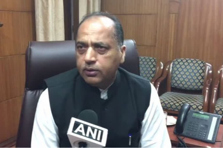 Himachal Pradesh chief minister Jai Ram Thakur (file photo)