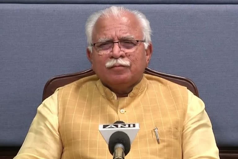 Haryana chief minister Manohar Lal Khattar (file image)