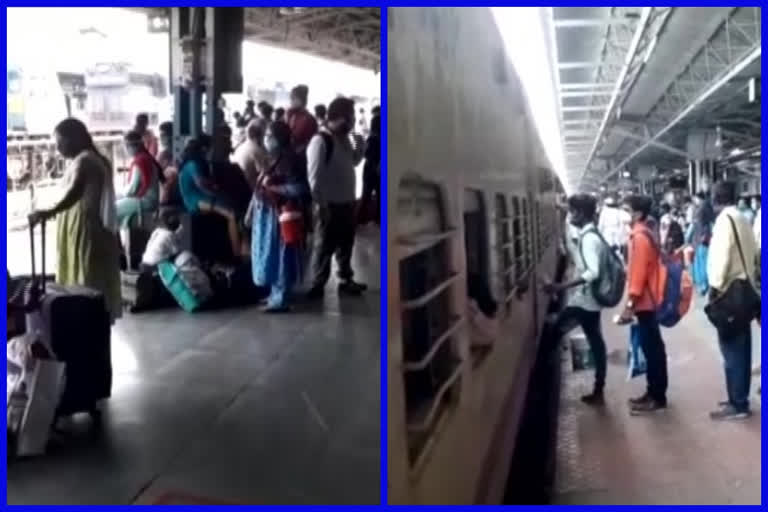 shramik train runs from vijayawada to bhuwaneshwar