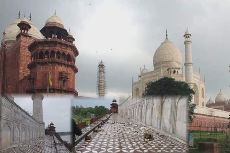 For the third time in 2 years, the storm ravaged the Taj Mahal