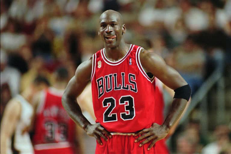 Basketball legend Michael Jordan