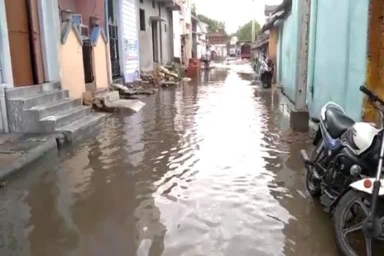 Water logging in Dhamtari