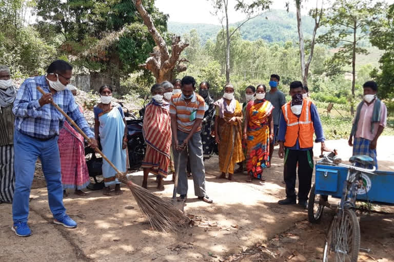 vanam- manam programm conducted at kincheyyiputtu in visakhapatnam agency