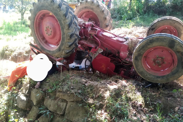 tractor accident in mandi