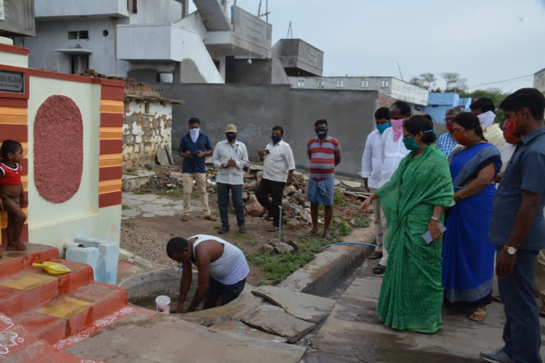 Vikarabad Collector Pausumi Basu angry over municipal Officials