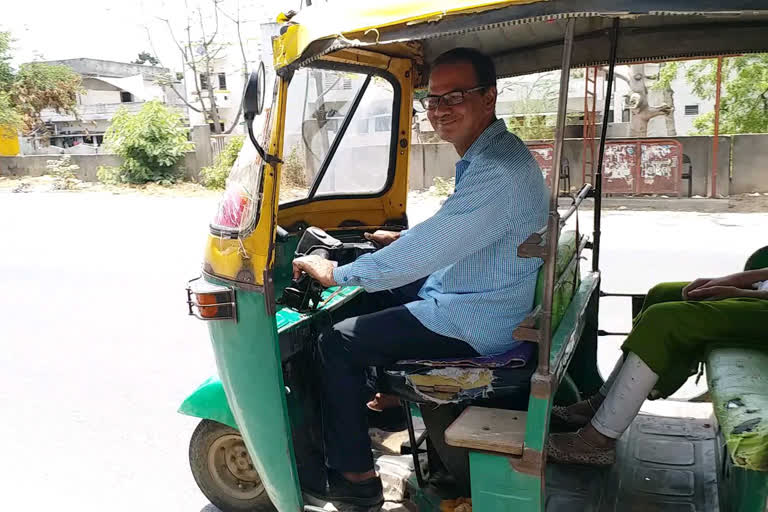 rickshaw driver of Aravalli