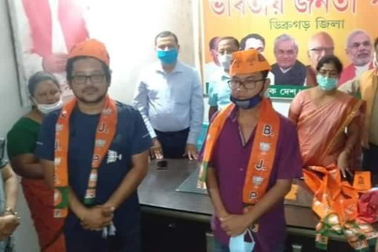 aasu leader joined bjp in dibrugarh