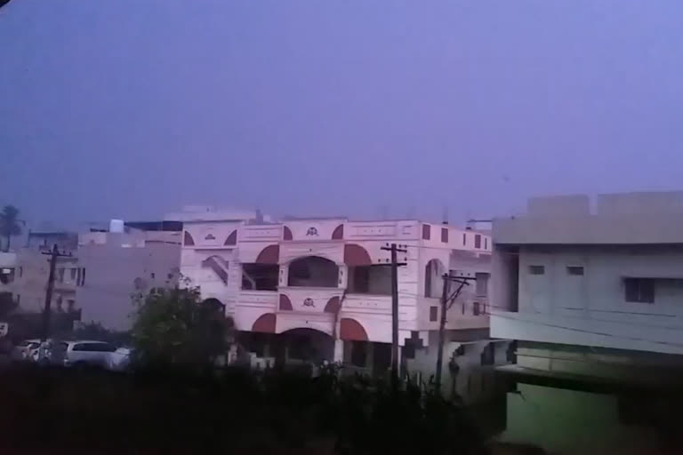 full rain at vizayanagaram