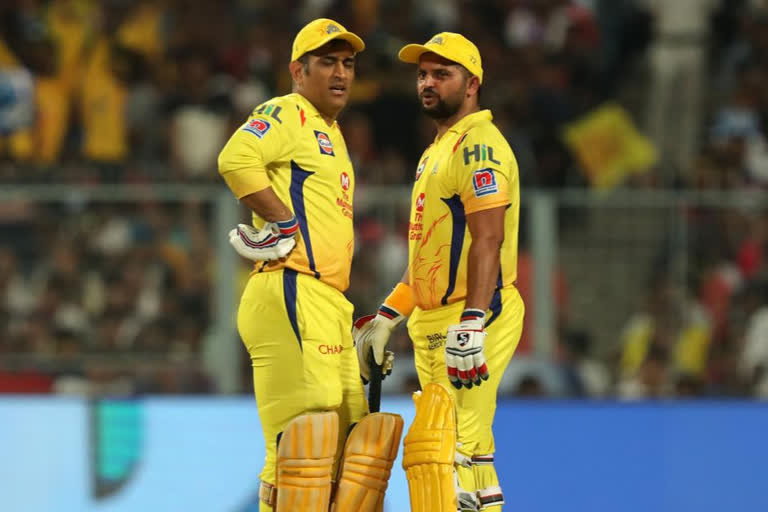 MS Dhoni  Dhoni's preparaton for IPL 2020  Suresh Raina on Dhoni's IPL preparation  Dhoni's IPL preparation  Suresh Raina on MS Dhoni  എം‌എസ് ധോണി