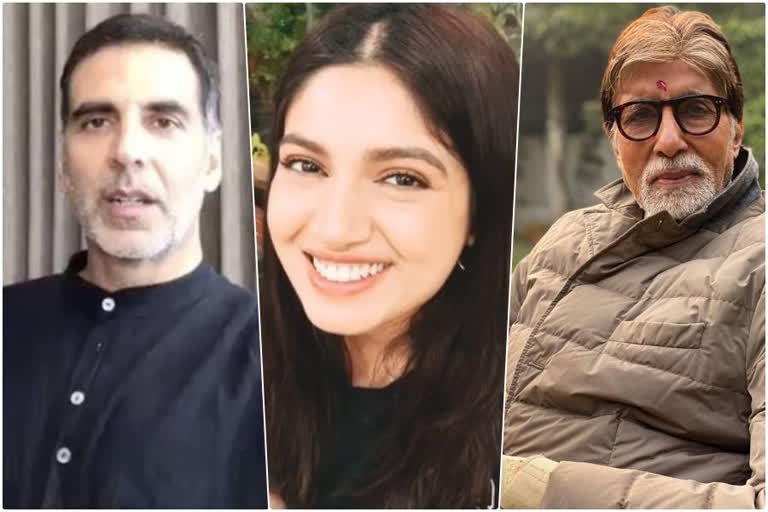 akshay kumar, amitabh bachchan, bhumi pednekar, ETVbharat