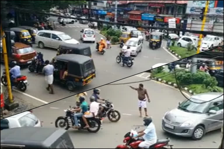 Traffic congestion in Kanjirapally  kanjirapally  kottayam  traffic issue  pettakaval