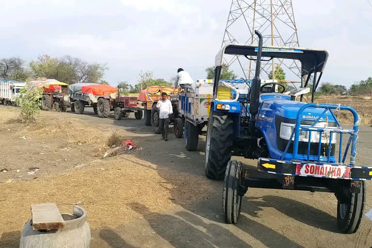 farmers are facing problems in gram selling