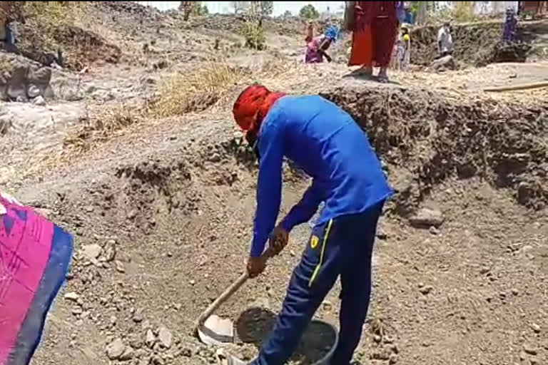 Work started in MNREGA