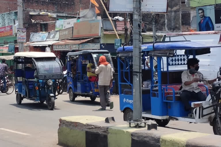 Resentment among auto-rickshaw drivers in Kaimur