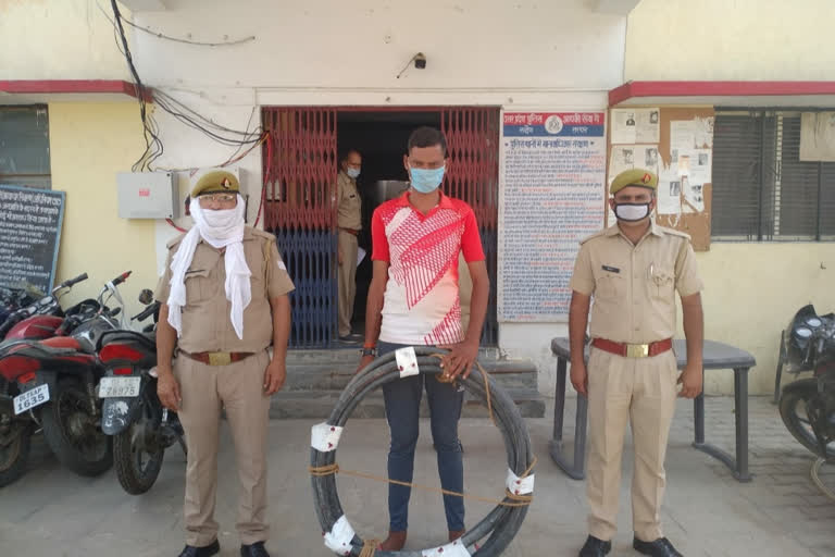 Greater Noida Dadri Police arrested accused Chhanga thief booked in dozens of cases