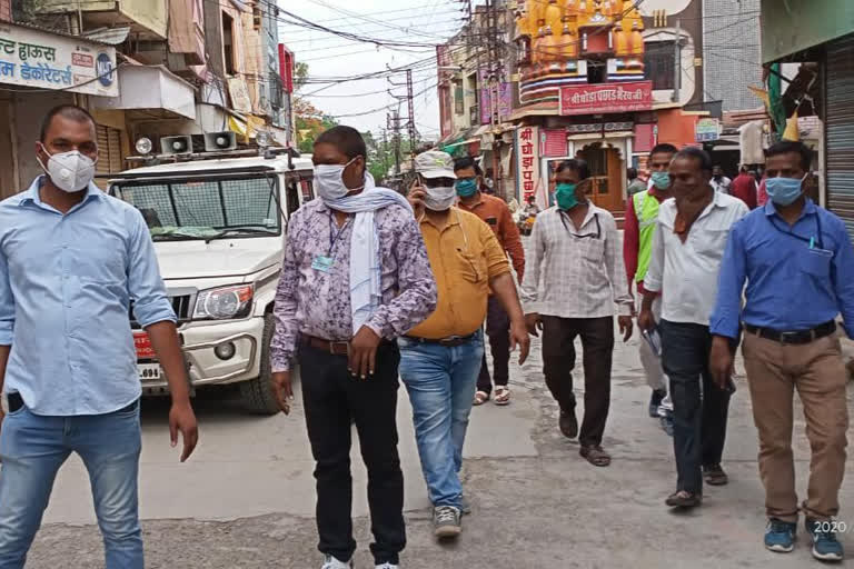 fine charged against 22 people of mahidpur of ujjain for not wearing mask