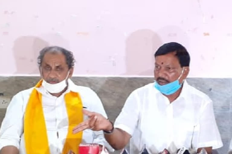 At a meeting held in the Mahabubnagar district center, KCR was furious