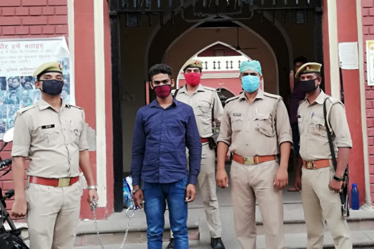 Lucknow police arrested criminal