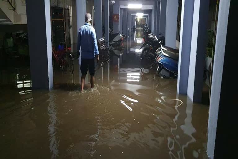 Heavy rainfall in part of maharashtra