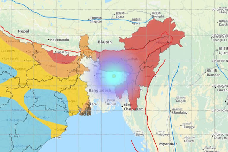 ଭାରତ-ବାଂଲାଦେଶ ବର୍ଡର ଅଞ୍ଚଳରେ ଭୂକମ୍ପର ଝଟକା, ତୀବ୍ରତା 4.3 ରେକର୍ଡ