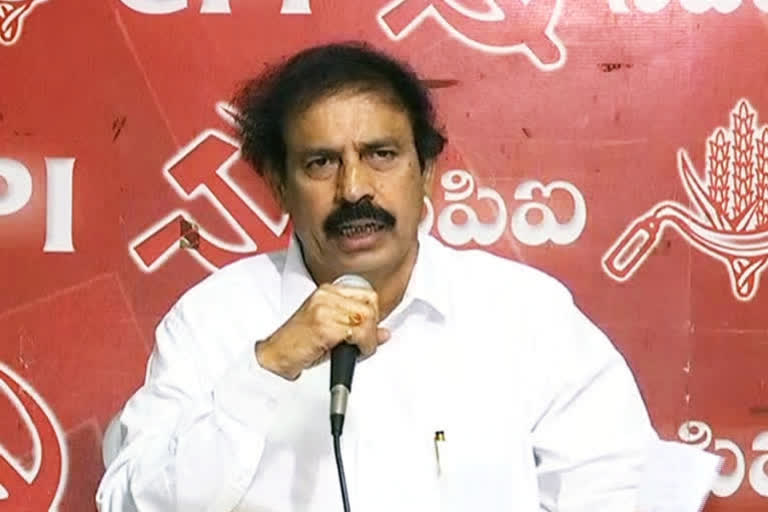 cpi ramakrishna written a letter to cm jagan on sand mafia