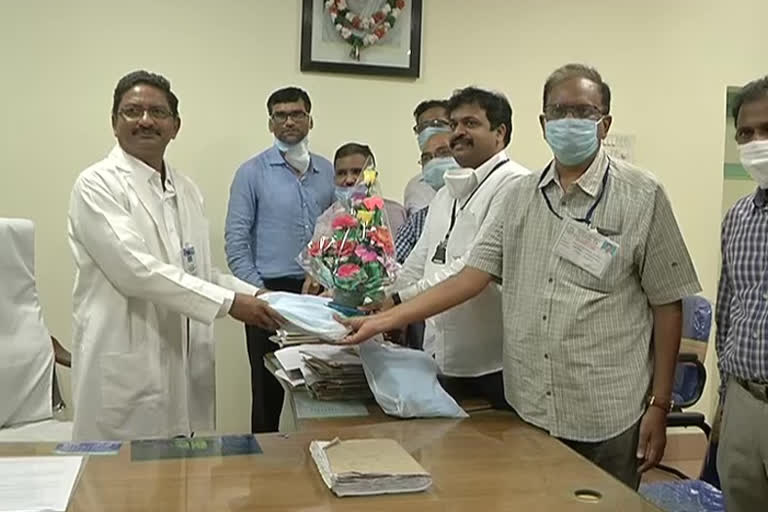 new Superintendent appointed in Guntur District Kovid-19 Hospital