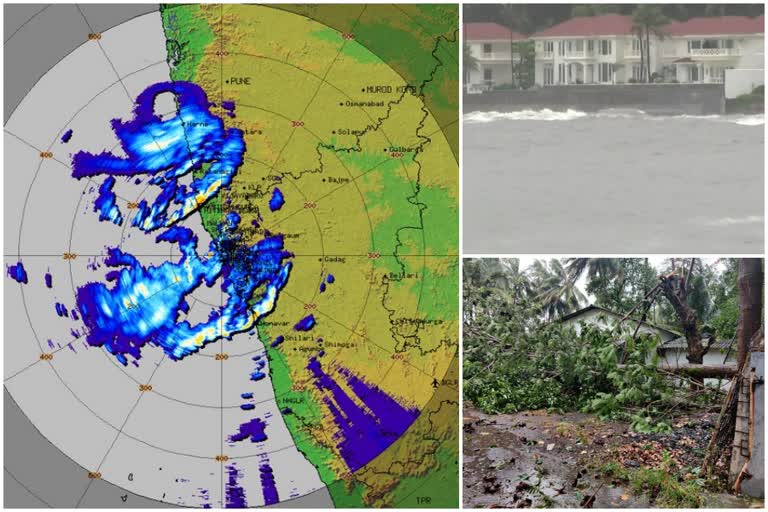 cycloneNisarga crossed Maharashtra coast between Harihareshwar & Daman