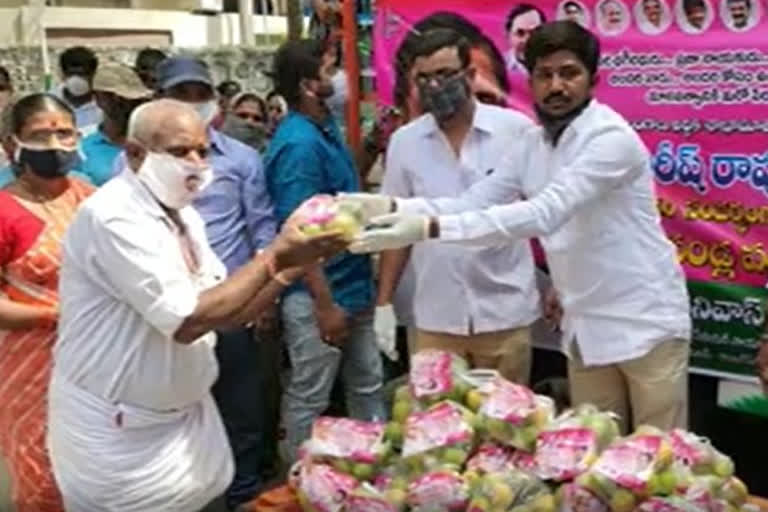 oranges distribution in nallakunta