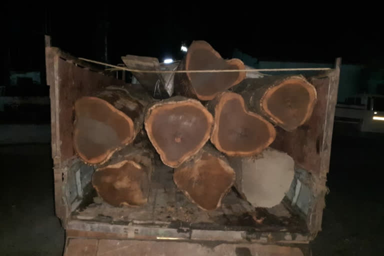 forest department recovered wood