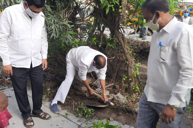 mla arikepudi gandhi participated in pattana pragathi in rangareddy district