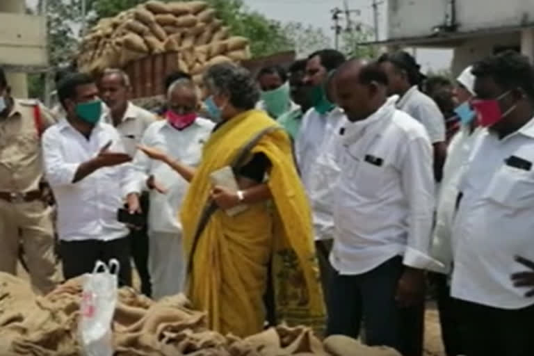 warangal rural district zp chari person gandra jyoathi