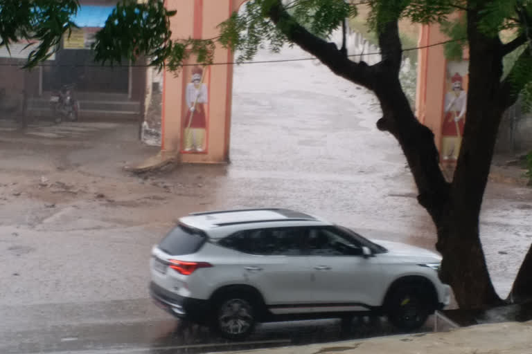 सिरोही न्यूज़, Rain in Sirohi