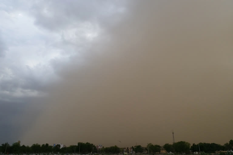 चूरू का मौसम, चूरू में आंधी, Churu Weather New,  Thunderstorms in Churu