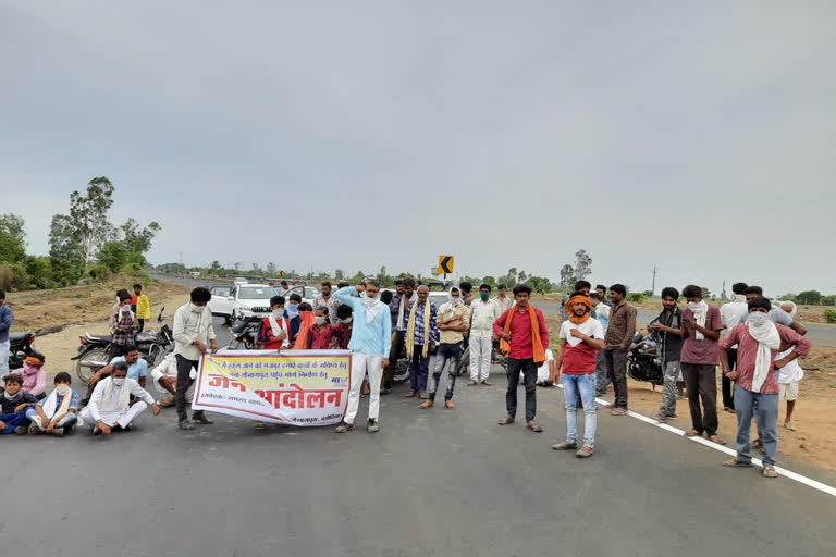 Highway jam in Rajgarh