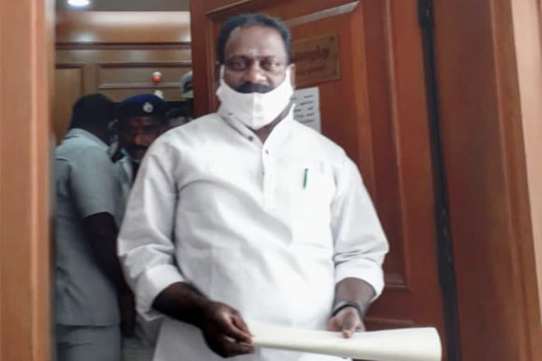 Pudhucherry Peoples against Narayanaswamy  Pudhucherry News  Congress  Mla Dhanavel  புதுச்சேரி காங்கிரஸ் கோஷ்டி பூசல்  நாராயணசாமி  தனவேல்  காங்கிரஸ்  Narayanaswamy