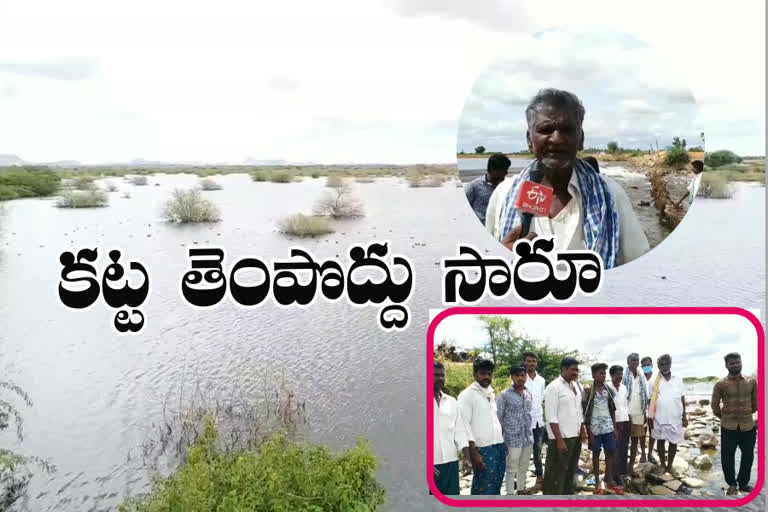 Villagers worry over pond bundling at peddha kodipalli in anathapuram district