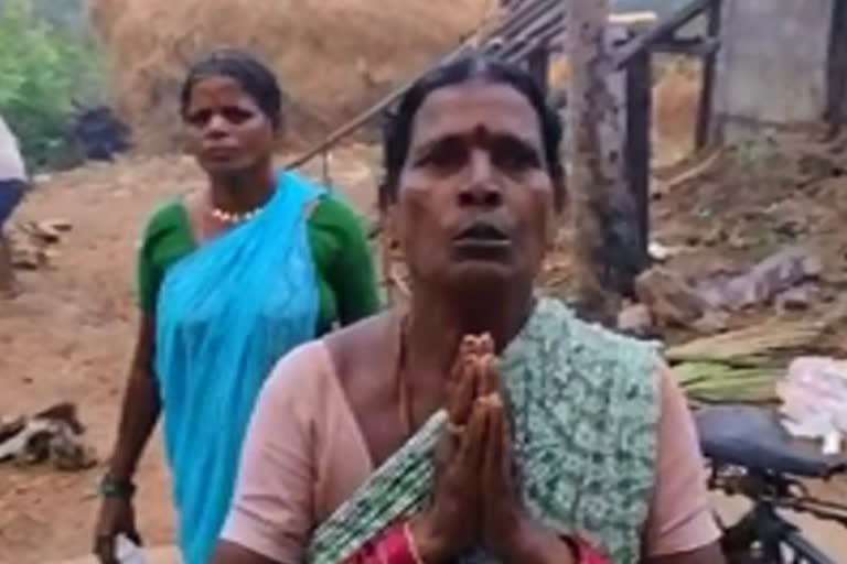 dalit community people protest in chinna vellamilli west goadavari district