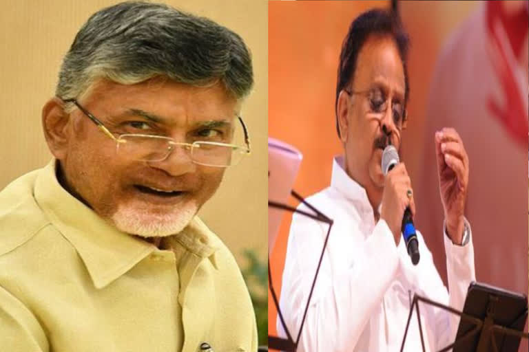 chandrababu wishes to sp balu