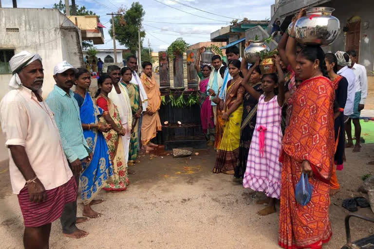 Bodrayi Celebrations In Janagama Chilpoor Mandal