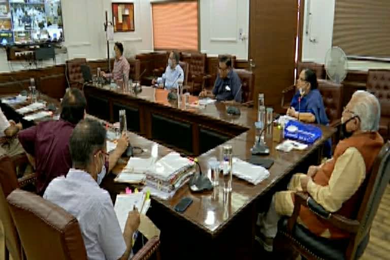 cm manohar lal take review meeting with dc of all district for flood control