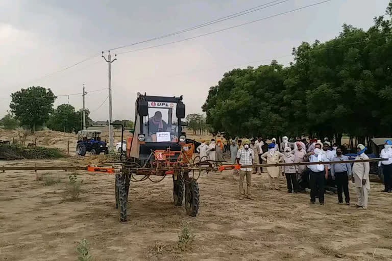 Mock drill held at Garry Butter village in Bathinda