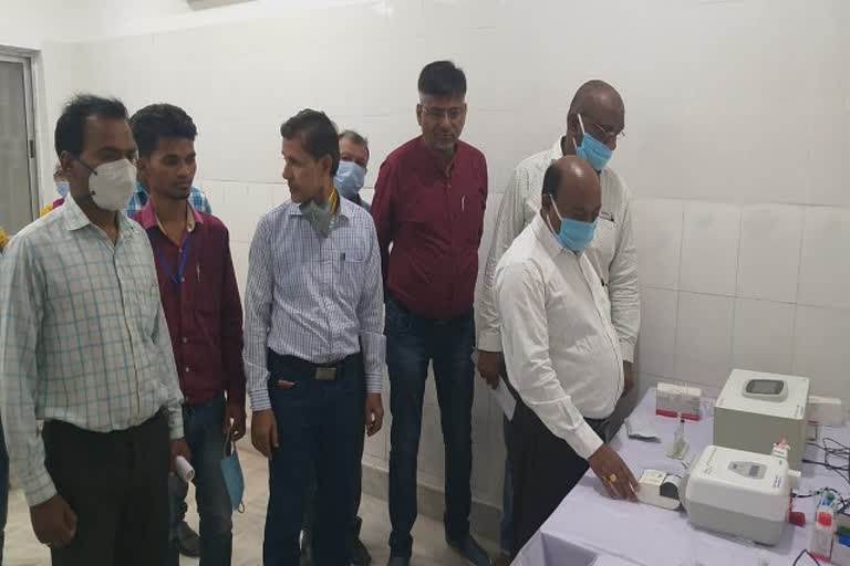 Truenet machine installed in Sadar Hospital lohardaga