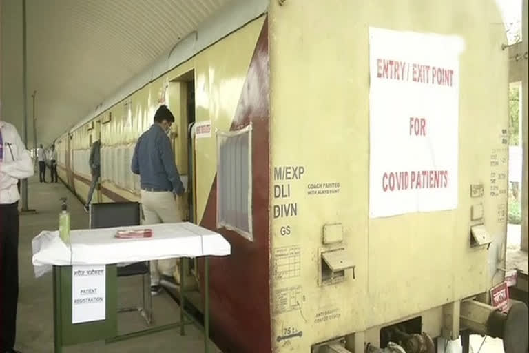 10 railway coaches converted into isolation ward for COVID-19 patients at Shakur Basti station