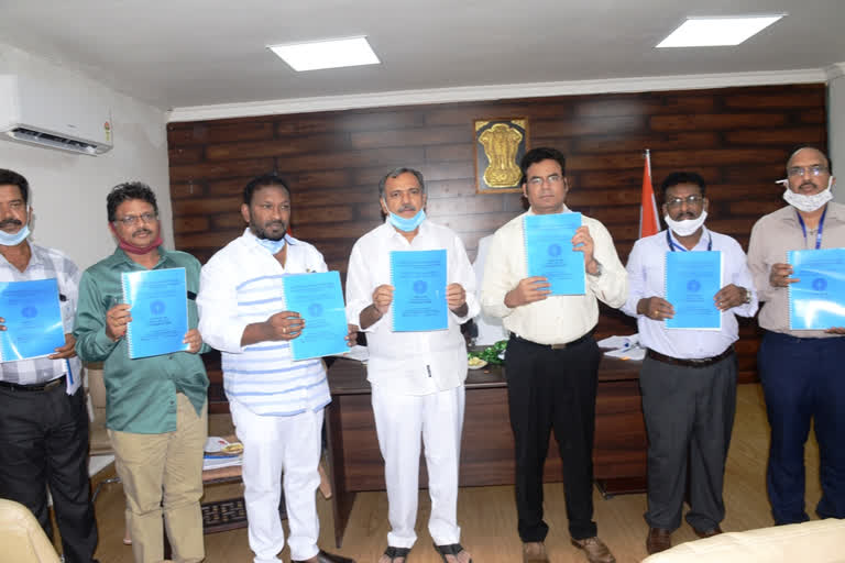 annual plan released in jayashanker bhupalapally